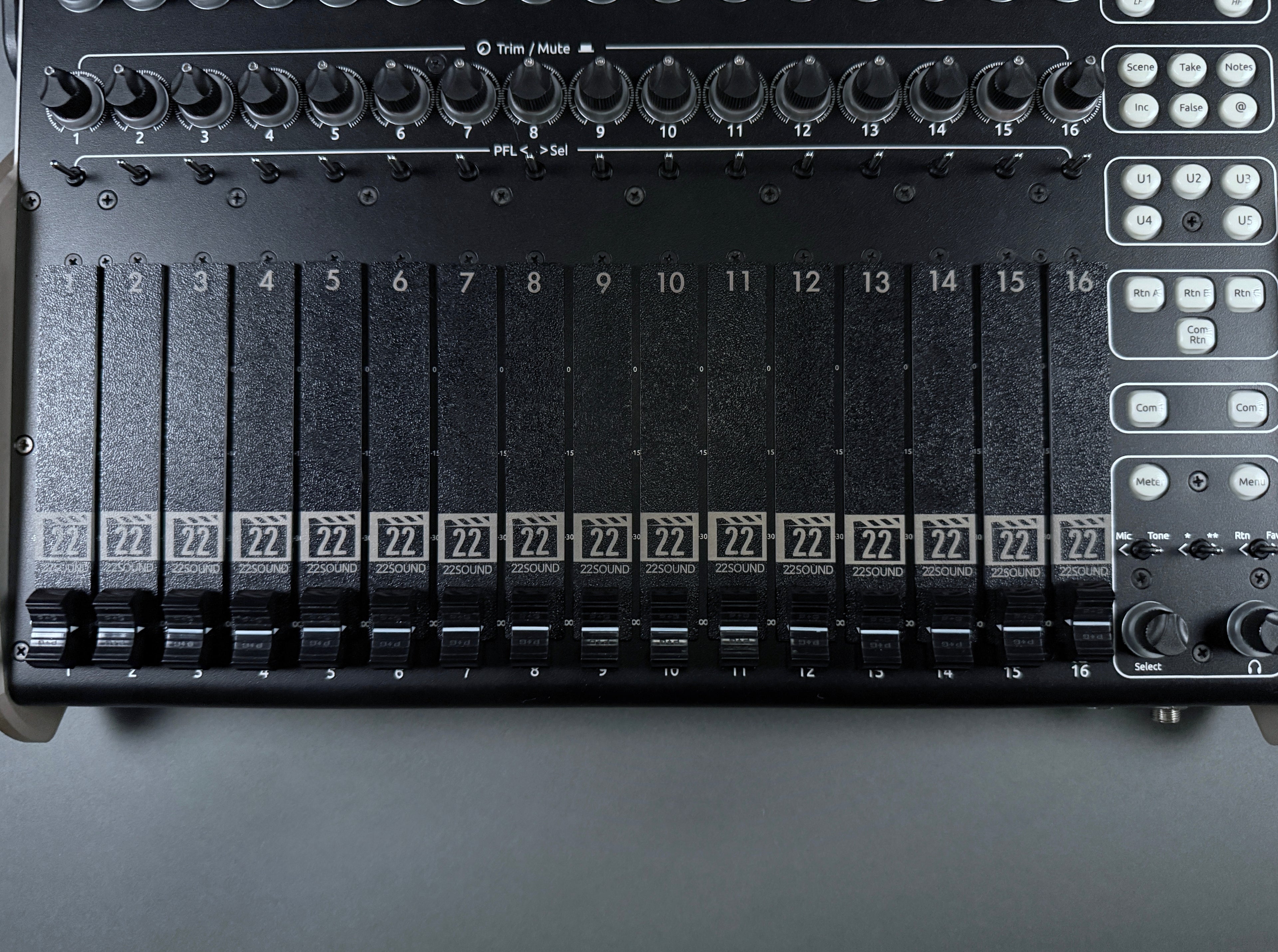 Fader Savers™ for Sound Devices CL-16